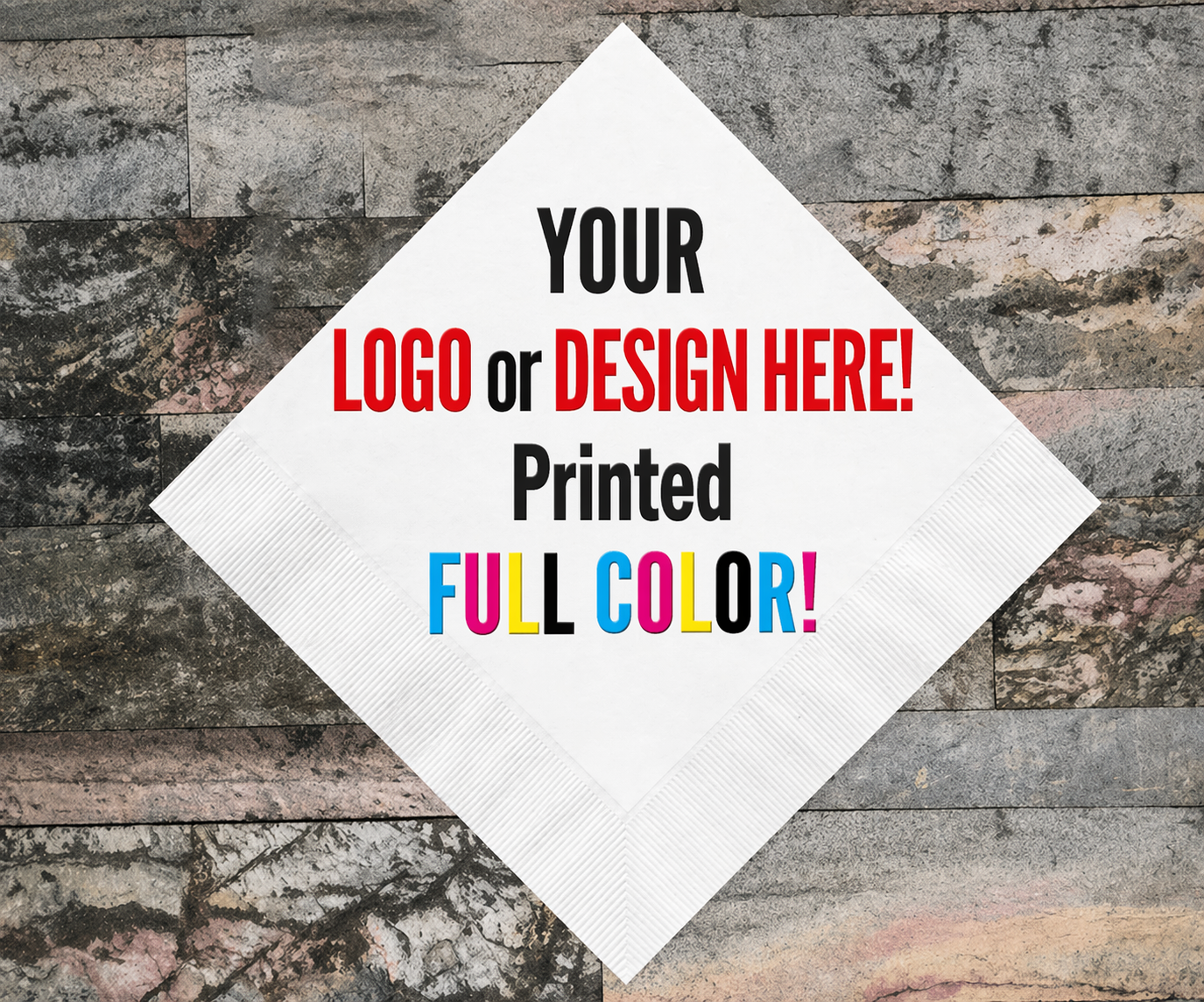 Custom Logo Napkins - Image 3