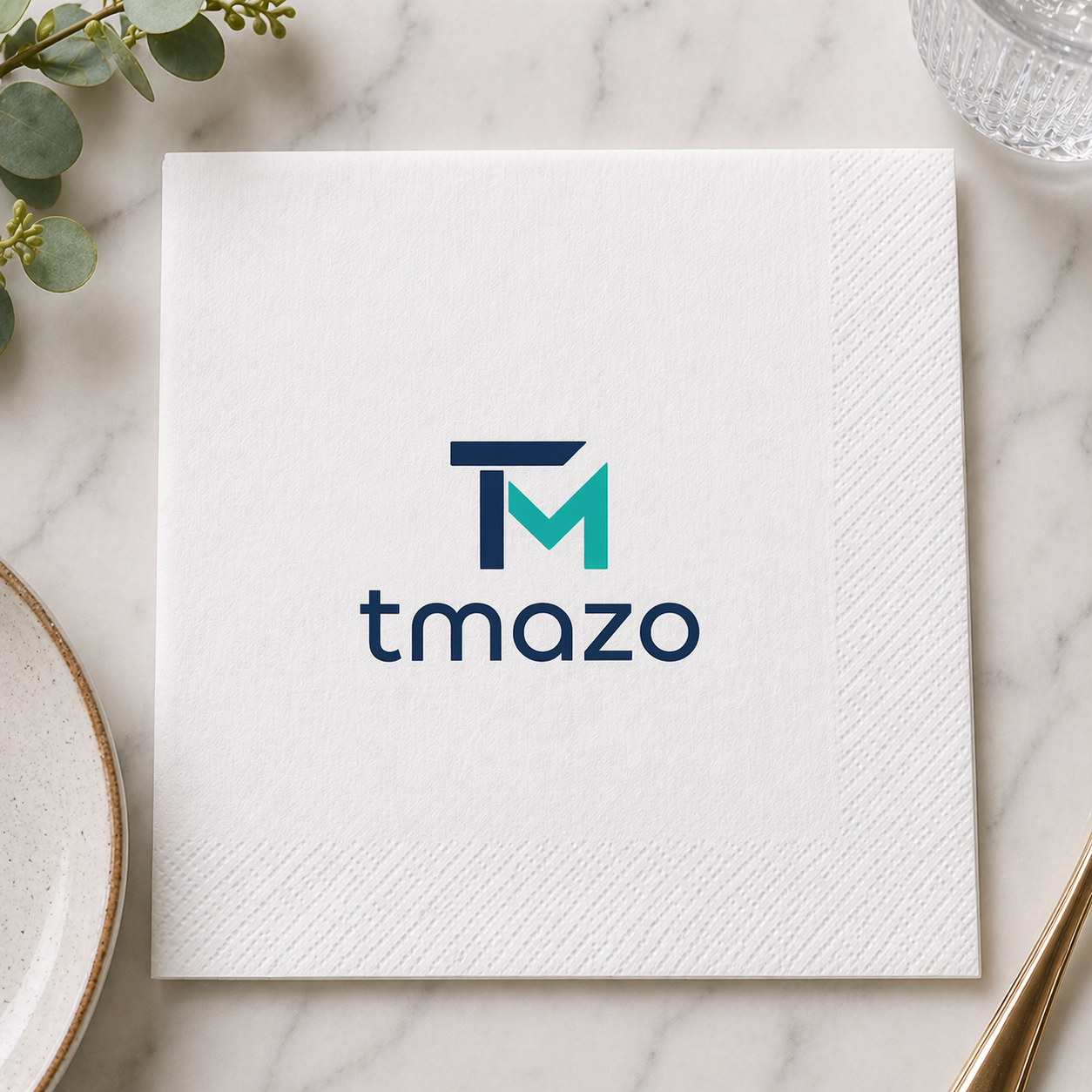 Custom Logo Napkins - Image 2