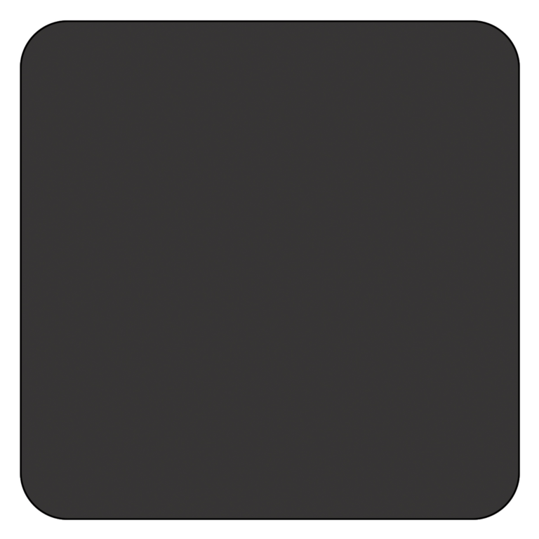 4 in Square Black Coasters 500 ct.