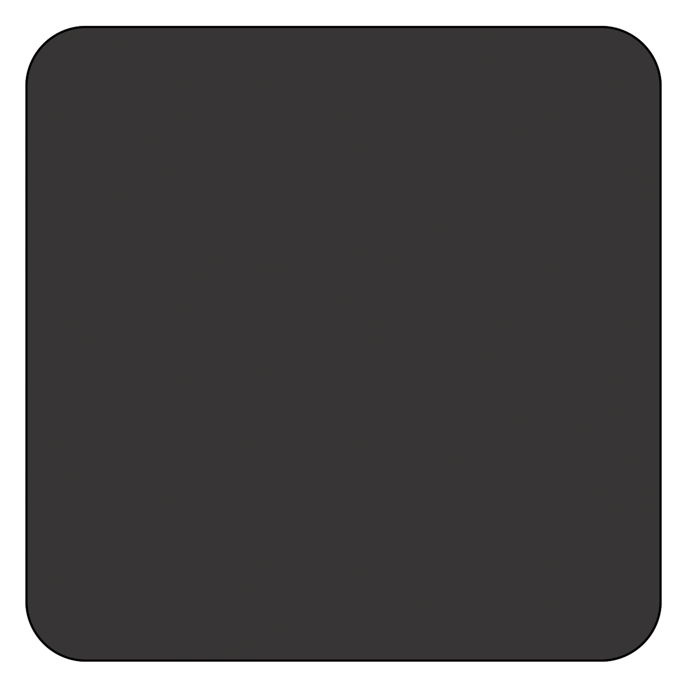 4 in Square Black Coasters 500 ct.