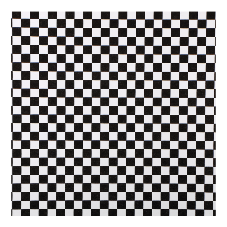 12 in x 12 in Black and White Check Sandwich Wraps 2000 ct.